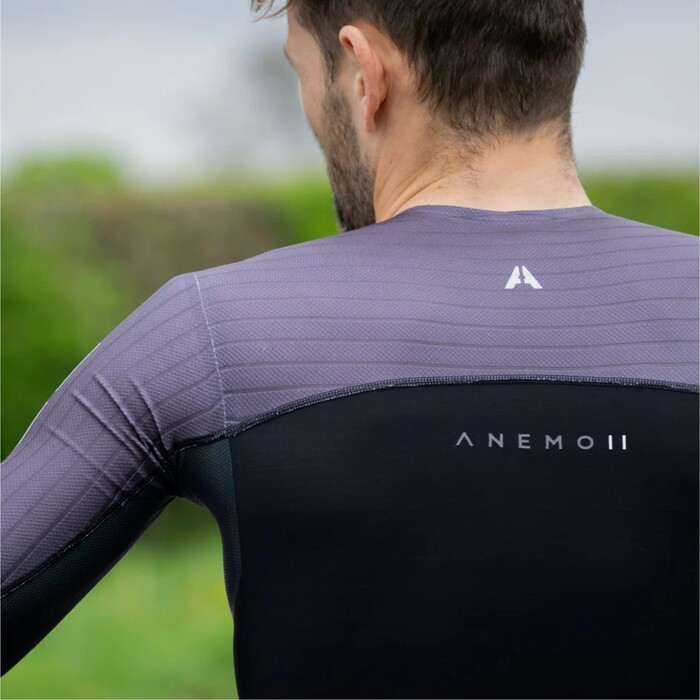 2023 Huub Hombres Anemoi 2 Trisuit ANE2BB - Black / Purple